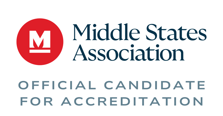 Middle States Association Official Candidate for Accreditation